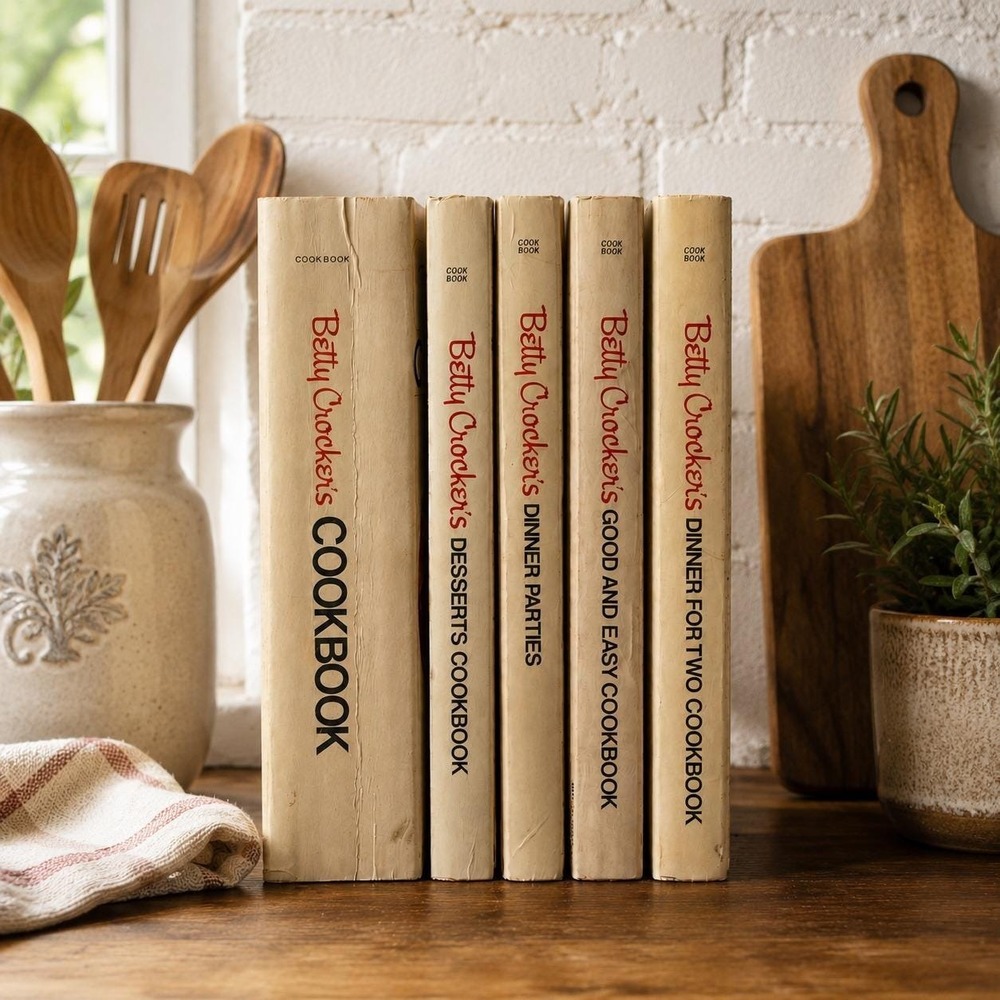 Betty Crocker Special Edition Cookbook Set of 5 Vintage 1970s Paperbacks